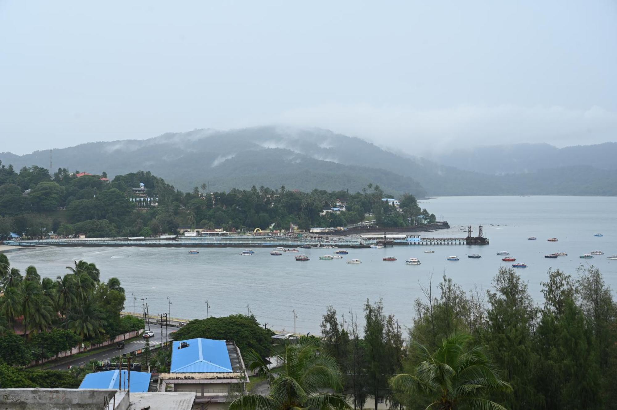 Ferienwohnung Royal Seaview Residency Port Blair Exterior foto